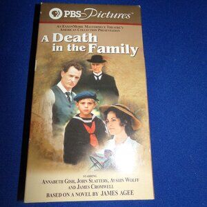 A Death in the Family VHS Video Tape Movie - Vintage PBS Pictures - Masterpiece
